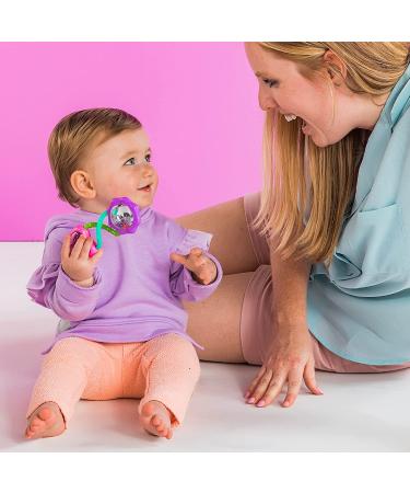 Bright Starts Rattle and Shake Barbell Toy - Pretty in Pink | Ages 3 Months - Buy Online on GoSupps.com