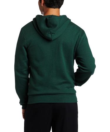 Soffe Men's Training Fleece Zip Hoodie Sweatshirt - Small, Dark Green - Buy Online on GoSupps.com