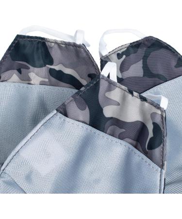 Lug Beaker 2 Reusable Face Covering 3PK - Camo Midnight One Size | Stylish & Comfortable International Shipping - Buy Online on GoSupps.com
