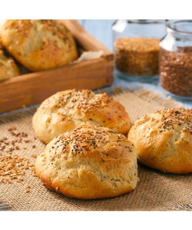 Yupik Organic Brown Flax Seeds 1 kg Gluten-Free Non-GMO Kosher Vegan Raw Seeds Rich in Omega-3 Excellent Source of Fiber Plant-Based Protein Ideal for Baking & Topping Brown Flax Seeds 1 kg (Pack of 1) - Buy Online on GoSupps.com