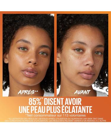 Buy Maybelline New York Super Stay 24H Skin Tint Hazelnut 66 - 30 ml | Long-Lasting Foundation | International Shipping - Buy Online on GoSupps.com