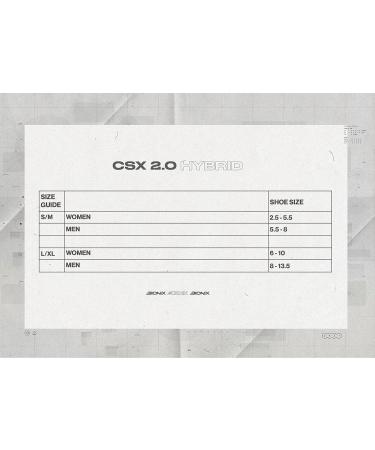 Buy Bionix Sports CSX 2.0 Hybrid Compression Socks for Men & Women - SM Black | International Shipping Available - Buy Online on GoSupps.com