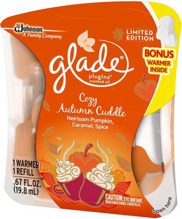 Buy Glade PlugIns Cozy Autumn Cuddle Scented Oil Air Freshener Starter Kit - 0.67 fl oz | International Shipping Available - Buy Online on GoSupps.com