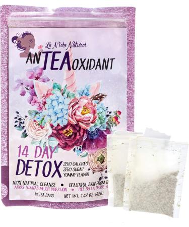 Detox and Cleansing Tea - Vegan & Keto Friendly | 14-Day Colon Cleanse for Clear Skin | Te Desintoxicante para Limpieza de Colon - Buy Online on GoSupps.com