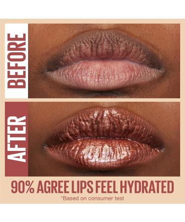 Maybelline Hydrating Lip Gloss With Hyaluronic Acid High Shine for Fuller Looking Lips & New York Fit Me Loose Finishing Powder Fair Light 0.7 oz. 17 Ice LIP GLOSS+ Finishing Powder - Buy Online on GoSupps.com
