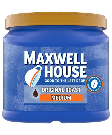 Maxwell House The Original Roast Medium Roast Ground Coffee (30.6 oz Canister) 30.6 Ounce