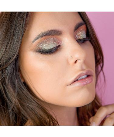 GLITTIES Icy Mint Loose Glitter Powder - Cosmetic Grade (.006) - Safe for Skin - 30g Jar for Makeup, Body Tattoos, Face, Hair, Lips, Soap, Lotion, Nail Art - Buy Online on GoSupps.com