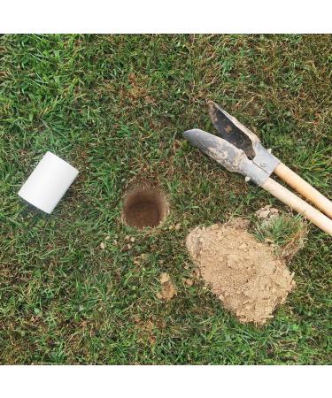 Tour Gear Portable Golf Flag with Cup  6-Foot Height Flagstick  Create Your Own 19th Hole Backyard Golf Practice Hole  White/Red - Buy Online on GoSupps.com