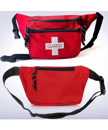 ASA TECHMED First Aid Waist Pack - Baywatch Lifeguard Fanny Pack for Emergency - Compact & Portable for Home, Car, Outdoors, Hiking, Playground, Pool, Camping & Workplace - Buy Online on GoSupps.com