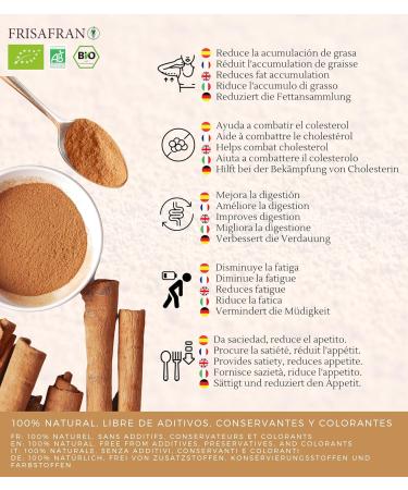 Buy Bio Ceylon Cinnamon Powder 1kg - Ground Ceylon Cinnamon for Premium Flavor | International Shipping Available - Buy Online on GoSupps.com