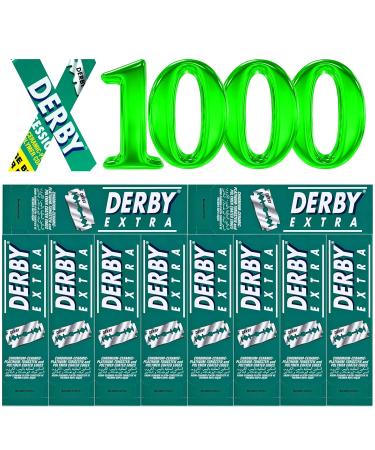 Buy 1000 Derby Extra Professional Double Edge Razor Blades - Premium Quality for Straight Razors | Fast International Shipping - Buy Online on GoSupps.com