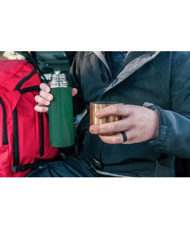 Stansport 12 Gauge Shotshell Thermo Bottle 25-Ounce Green - Premium Quality for Outdoor Adventures - Buy Online on GoSupps.com