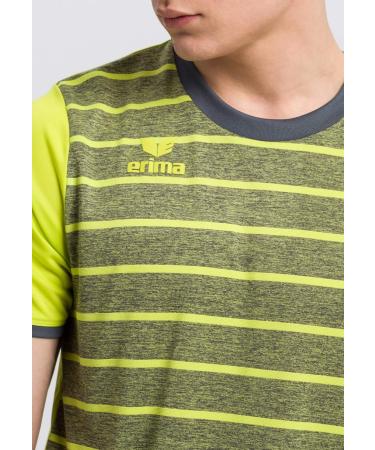 Erima Unisex Roma Jersey - Bio Lime/Slate Grey | Shop Internationally - Quality Sportswear - Buy Online on GoSupps.com