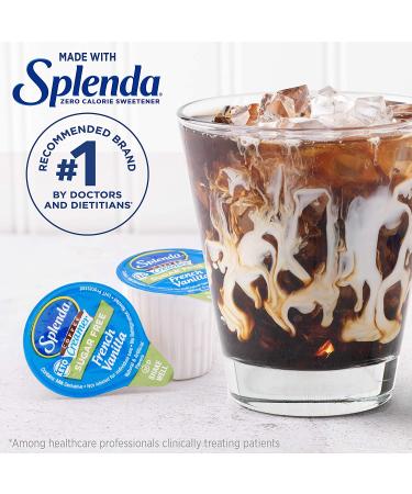 SPLENDA Sugar Free French Vanilla Coffee Creamer Cups - 180 Count - Buy Online on GoSupps.com
