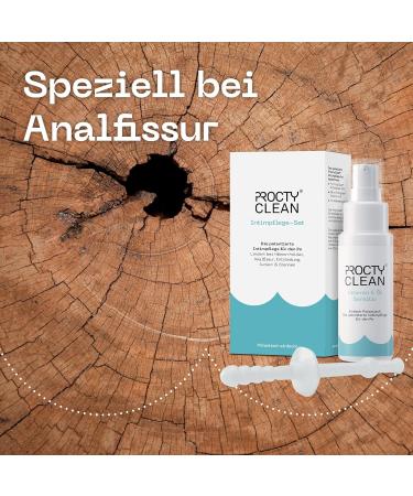 ProctyClean Intimate Care Set: Patented Relief for Hemorrhoids & Anal Fissures | Soothing Care for Men & Women - Buy Online on GoSupps.com