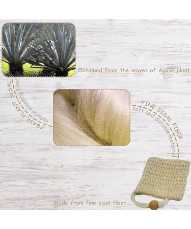 Pack of 3 Exfoliating Sisal Soap Saver Bags for Shower and Bath - Buy Online on GoSupps.com