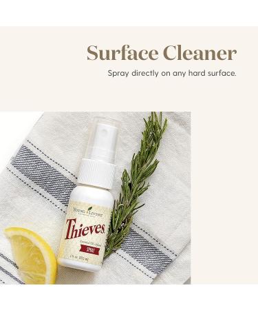 Thieves Spray - Natural Defense 2-Pack (1 fl oz Bottles) by Young Living | Fast & Convenient Cleaning for Home & Travel - Buy Online on GoSupps.com
