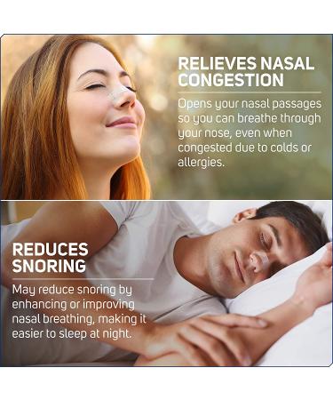 Clear Passage Nasal Strips - Extra Strength 50 Ct | Instantly Improve Sleep, Reduce Snoring & Relieve Nasal Congestion | Pack of 1 - Buy Online on GoSupps.com