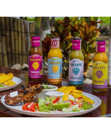 Ricante Tropical Guanabana ChimiChurri Everything Sauce 12oz - Keto, Gluten Friendly, Whole 30 Approved - Buy Online on GoSupps.com