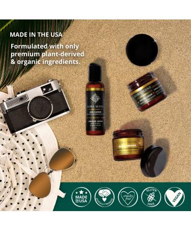 Loba Mane Curly Hair Treatment Set - Mask, Styling Cream & Cleanser - Sulfate-Free, Vegan, Natural & Organic - 2oz - Buy Online on GoSupps.com