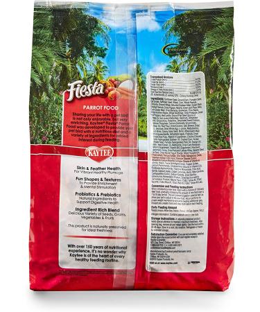 Kaytee Fiesta Parrot Food | Nutritious & Delicious Bird Diet - Buy Online on GoSupps.com