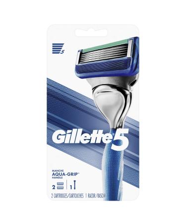 Gillette5 Men's Razor Handle + 2 Refills