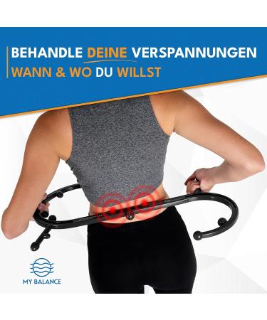 High-Quality Trigger Point Massager | Silicone Attachments & E-Book | Effective Pain Relief - My Balance - Buy Online on GoSupps.com
