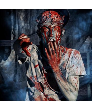 Spooktacular Creations 18 oz Liquid Latex & Vampire Blood - Perfect Fake Blood for Halloween Costumes & Makeup - Buy Online on GoSupps.com