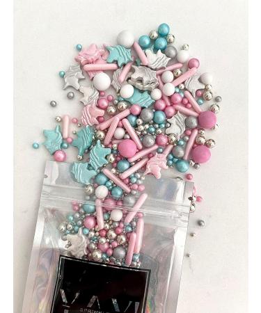 Edible Unicorn Dream Cake Sprinkles Luxury Mix 45g Cupcake Cake Decoration Gold Pastel Pink Sprinkles Cake Sprinkles Mix Rose Blue Sprinkles Pink Sprinkles - Buy Online on GoSupps.com