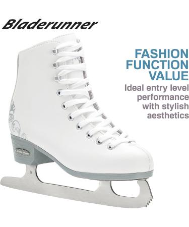 Rollerblade Allure Girls Figure Skate Bladerunner Ice | White Junior Size 12J - Buy Online on GoSupps.com