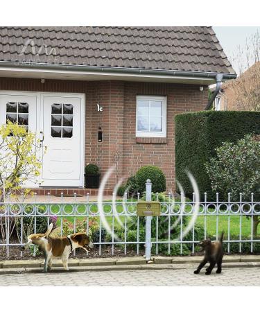 Gardigo Dog & Cat Defense Set | Ultrasonic Garden Repellent | 7m Range 70 Angle | Effective Against Dogs & Cats - Buy Online on GoSupps.com