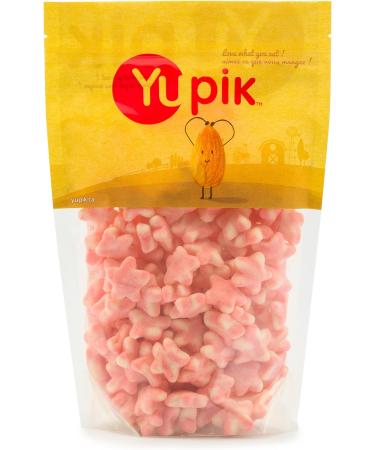 Yupik Gummy Star Sugar Twists 1 kg Gluten-Free Sugary Coating Strawberries & Cream Flavor Chewy Star-Shaped Gummies Sweet Candy Delicious Snack Ideal for Gifting Holidays & Baking 1 kg (Pack of 1) - Buy Online on GoSupps.com