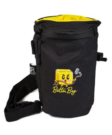 Nips and Randy Chalk Bag Rock Climbing | Bouldering | Butter Bag | Cell Phone Pocket and Adjustable Waist Strap | Cute | Funny | Nips and Randy | Weightlifting | Bodybuilding