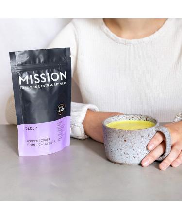 Sleep Matcha Tea - 10 Sachets | Rooibos Powder with Turmeric & Lavender - 10 Count - Buy Online on GoSupps.com