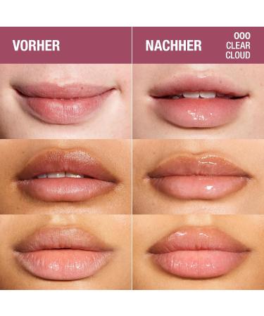 Manhattan High Shine Lip Oil 000 Clear Cloud Intensive lip treatment with vitamin E and coconut oil for a naturally shiny finish vegan - Buy Online on GoSupps.com