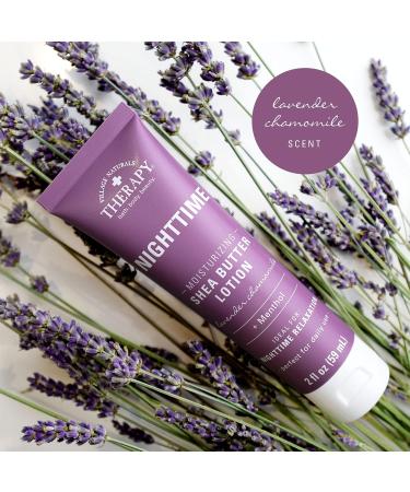 Village Naturals Nighttime Moisturizing Shea Butter Lotion - Lavender Chamomile - 6-Pack | Relaxing Skincare for Daily Use - International Shipping Available - Buy Online on GoSupps.com