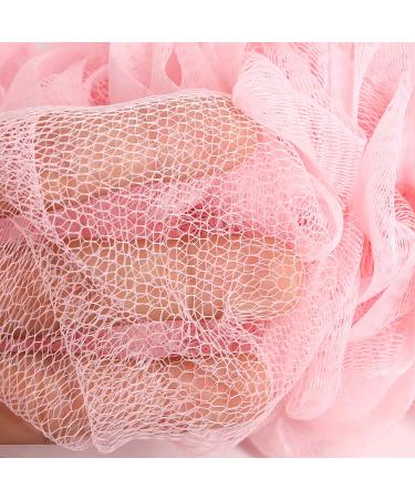 Prozklves Long Handle Back Scrubber - Soft Exfoliating Bath Brush for Men & Women (Light Pink) - Buy Online on GoSupps.com