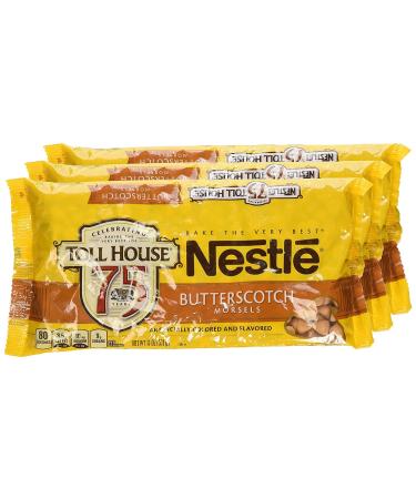 Nestle Toll House Butterscotch Morsels 11oz - Pack of 3 | Delicious Baking Ingredient - Buy Online on GoSupps.com