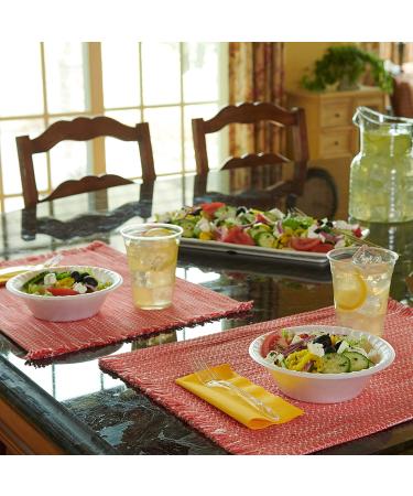 Hefty Everyday Soak-Proof Foam Bowls 12oz - 50 Count | Disposable Dinnerware - Buy Online on GoSupps.com