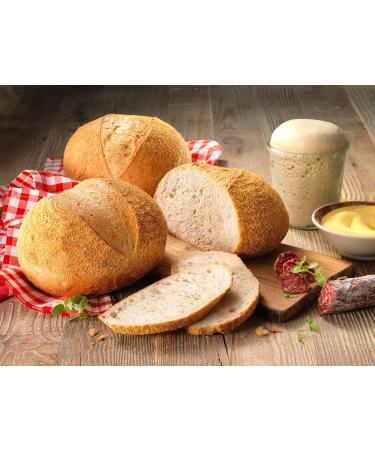 Lievito Madre Dried Wheat Sourdough Powder 500g - Strong Leavening by Foozia | Premium International Shipping - Buy Online on GoSupps.com