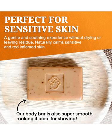 Sea Berry Therapy Sea Buckthorn Soap Cleansing Face & Body Bar with Citrus Scent (3-Pack) Moisturizes Skin Reduces Redness and Blemishes and Calms Sensitive Skin - Buy Online on GoSupps.com