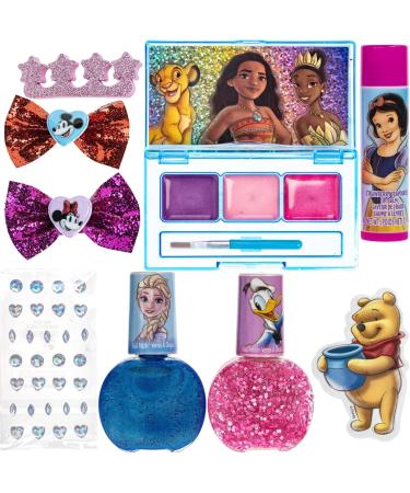 Disney 100 Shoulder Bag Makeup Set for Kids | Complete Makeup Kit with Lip Balm Nail Polish & Hair Bows | Ideal for Ages 3+ by Townley Girl - International Shipping Available - Buy Online on GoSupps.com