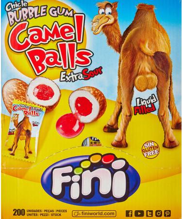 Boules de gomme Fini Camel x 200