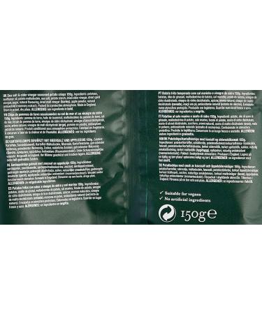 Tyrrell's Sea Salt/Cider Vinegar Crisps 150g - Buy Online on GoSupps.com