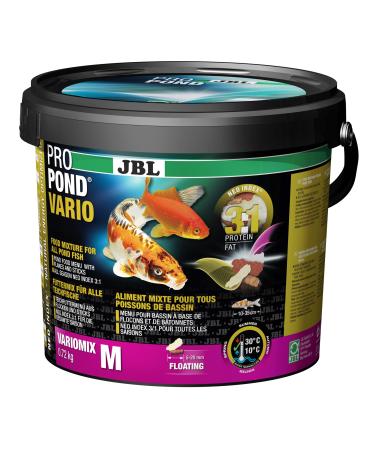 JBL Pond Fish Food, Flake/Stick Mix, Special Food, ProPond Vario 0.72 kg