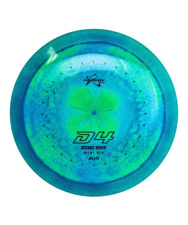 Prodigy Disc AIR Spectrum D4 | Understable Disc Golf Driver | Great for Maximum Distance Drives | Designed for All Players | New Swirly Lightweight Plastic | Colors May Vary 160-164g
