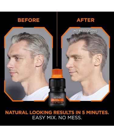 L'Oreal Paris Men Expert One Twist Dark Blonde Hair Color - Ammonia-Free Gray Coverage Kit - 1.70 Fl Oz - Buy Online on GoSupps.com
