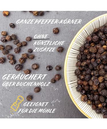 Buy 100g Bio-Smoke Pepper Malabar - Premium Cold-Smoked from Wayanad Kerala | Saliamo - Buy Online on GoSupps.com