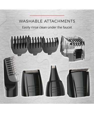 Remington PG526 Advanced Rechargeable Body Groomer Kit - 10 Piece Beard Trimmer - Grey - Buy Online on GoSupps.com