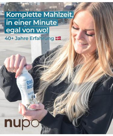 NUPO Meal Replacement Drink | Vanilla Banana - 12 Pack | Weight Loss Shake | Diet Drink & Food Replacement | 330ml Liquid Meal - Buy Online on GoSupps.com